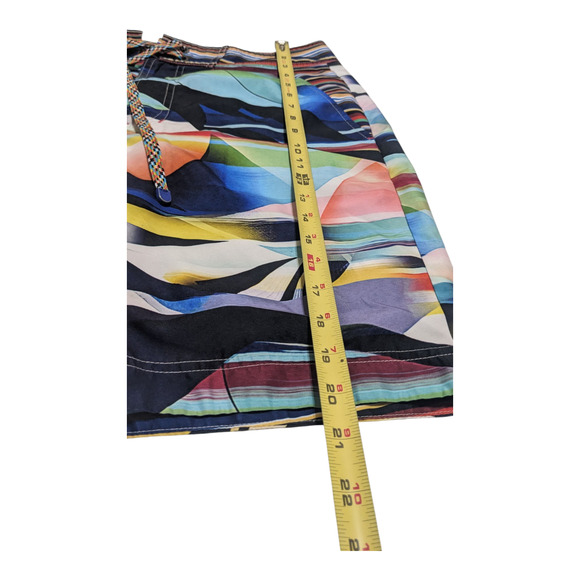 Robert‎ Graham Men's Multicolor Designer Geometric Swimtrunks Size 32 - Picture 6 of 6